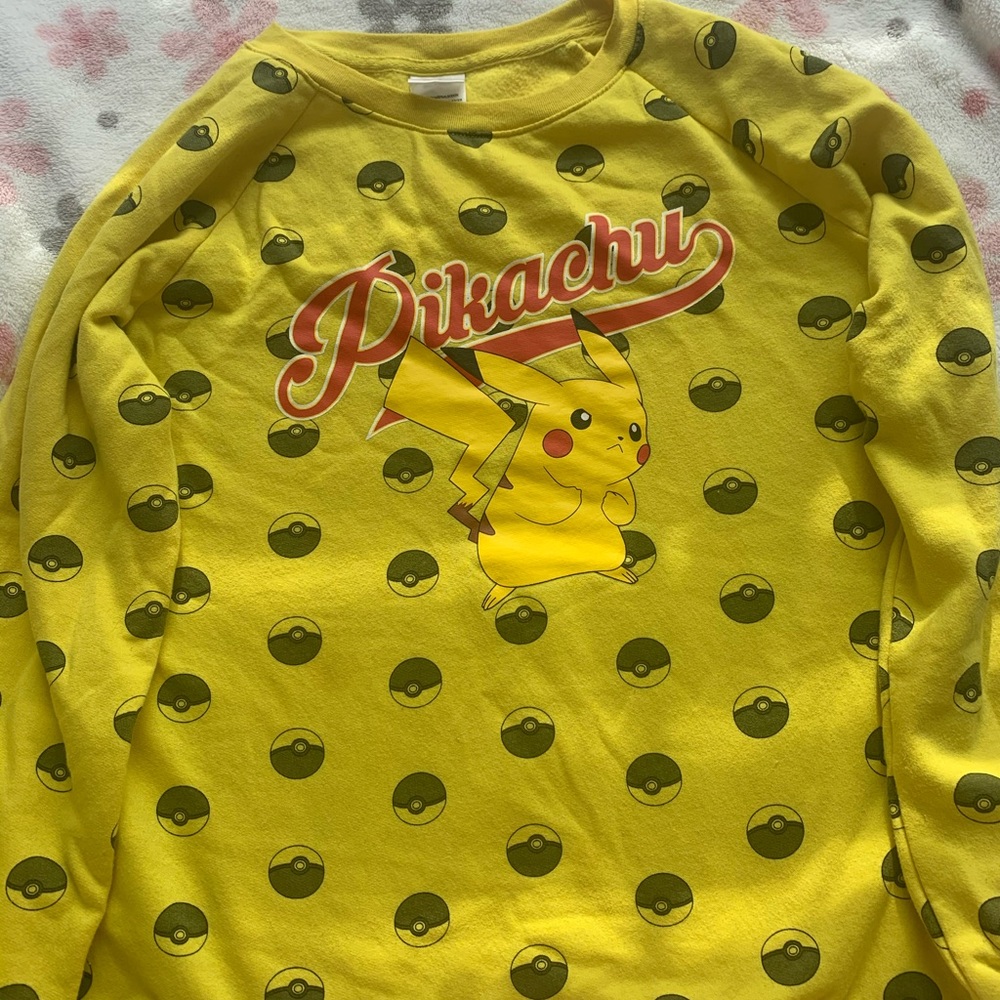 pikachu sweatshirt